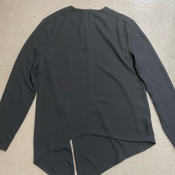 Aritzia Babaton Tadema Blouse Black Small - Picture 4 of 8